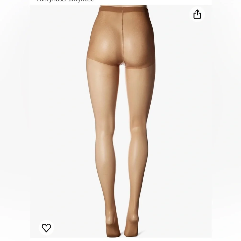Leggs Everyday regular pantyhose Nude size B, sheer toe, 8 pairs